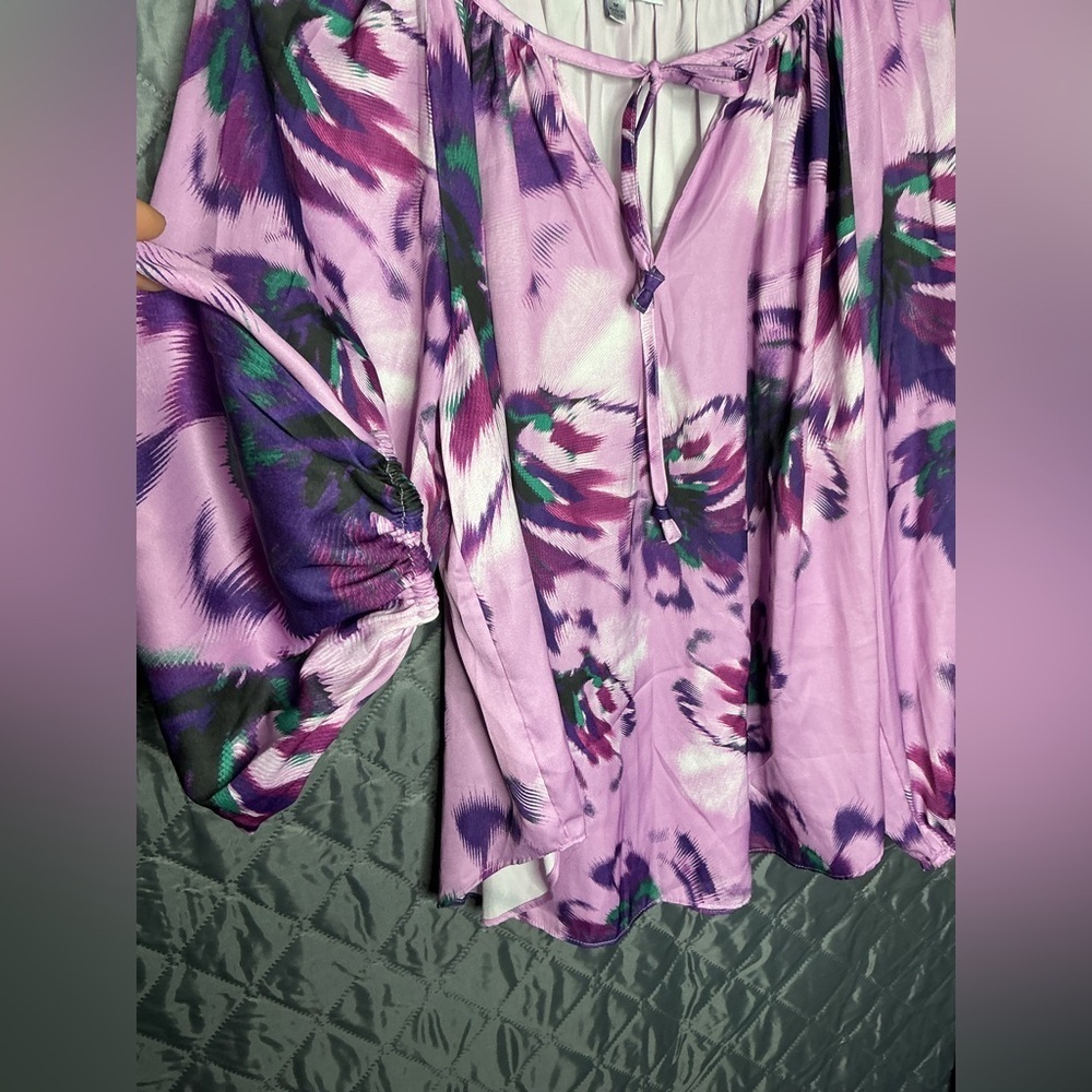 🌸 Blouse Floral Jennifer Lopez (JL) - style Boho Chic - Picture 7 of 11